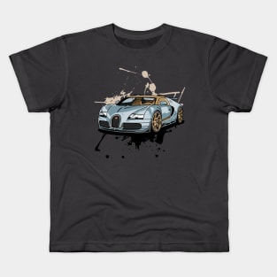 Customized Classic Cars Kids T-Shirt